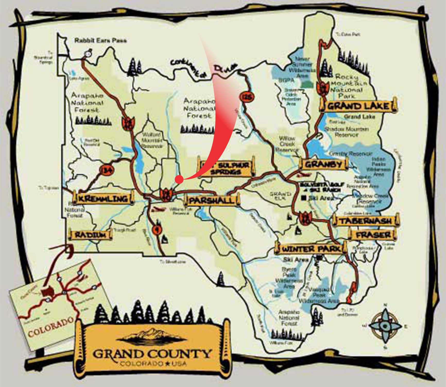 Ranch Map